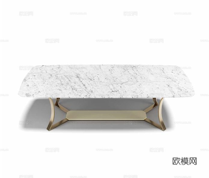 CAPITAL 轻奢餐桌3d模型下载（渲染图5）