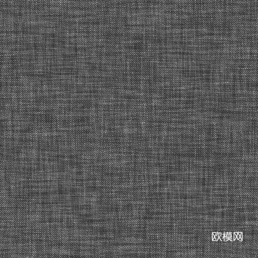 无缝浅灰色布纹布料PBR贴图 1k