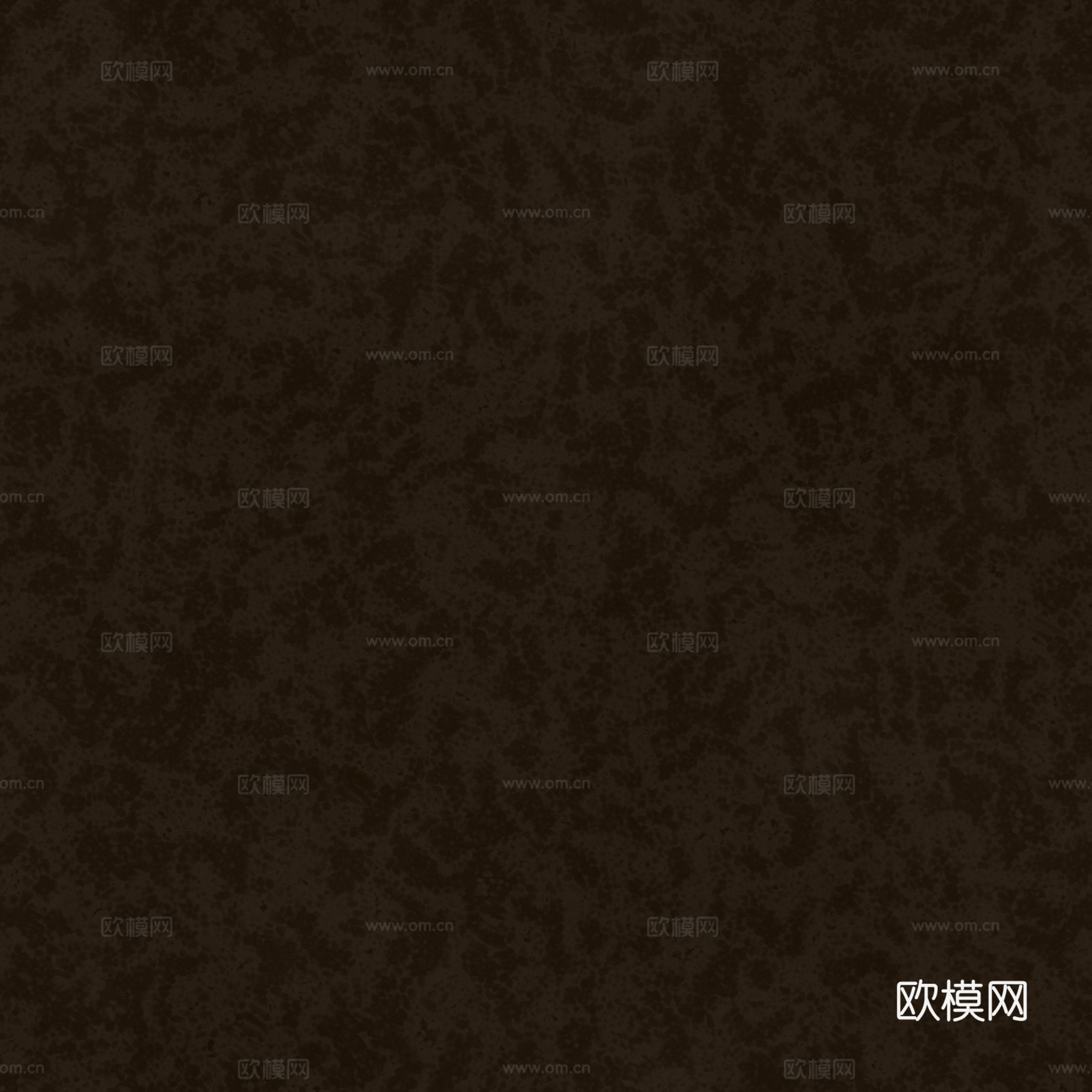 无缝深棕色粗纹皮革PBR贴图 2k