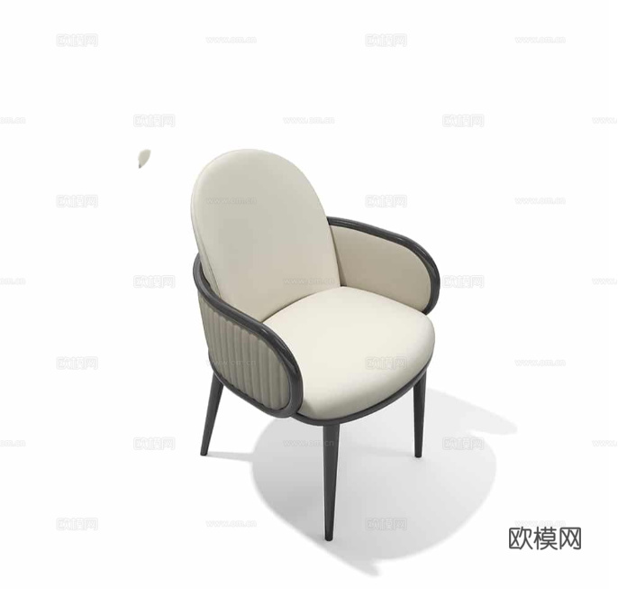 CAPITAL 意式餐椅3d模型下载（渲染图7）