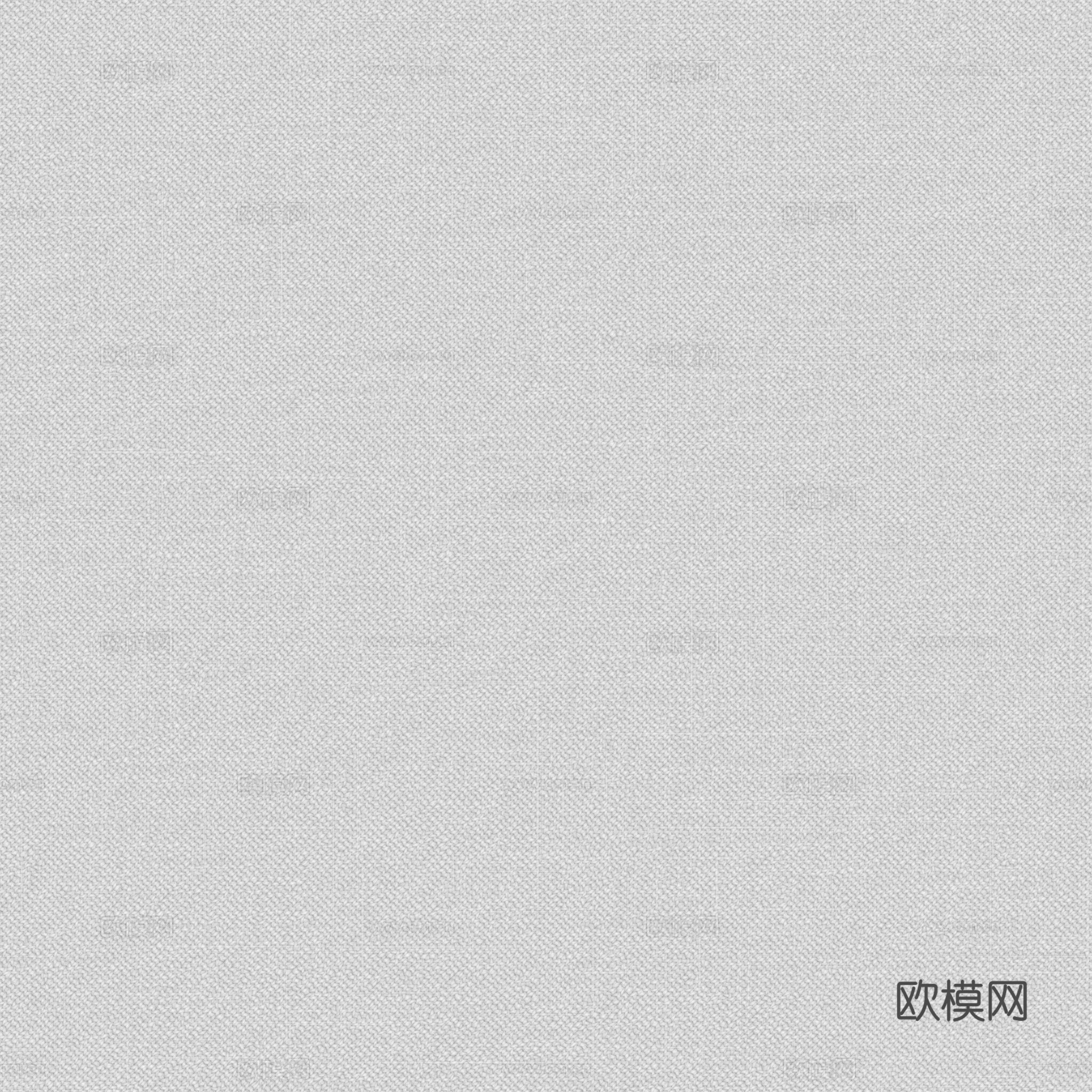 无缝浅灰色布纹布料PBR贴图 2k