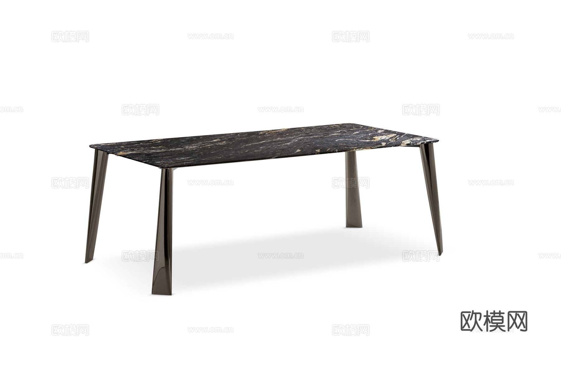 CANTORI 轻奢餐桌3d模型下载