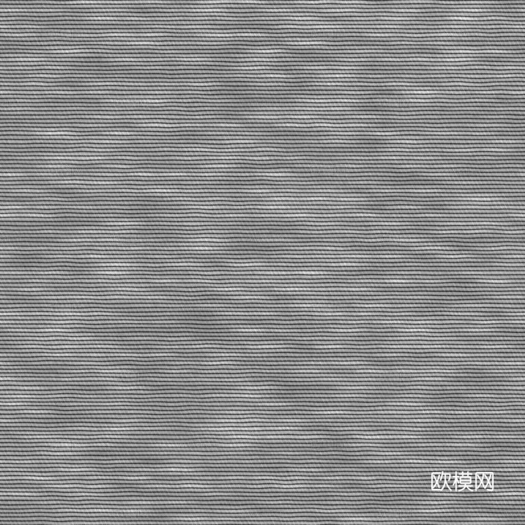 无缝蓝色布纹布料PBR贴图 1k