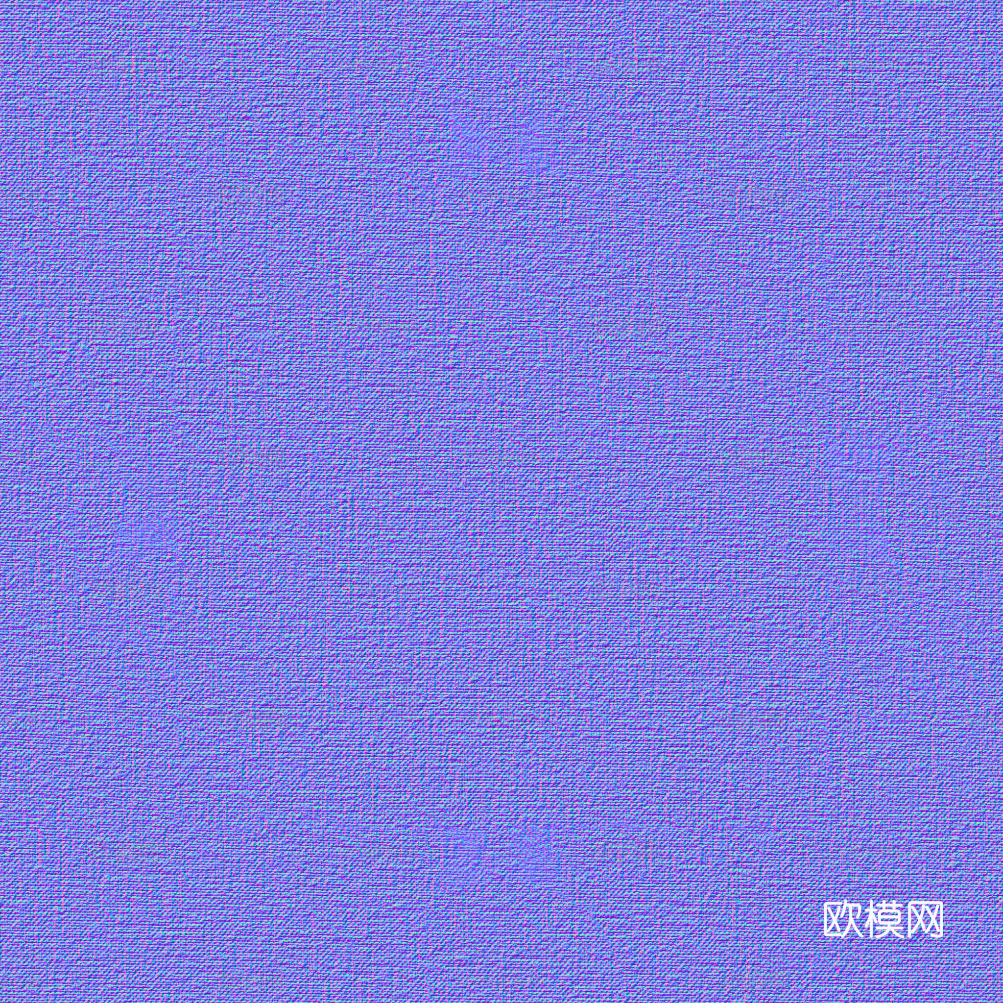 无缝灰色布纹布料PBR贴图 2k