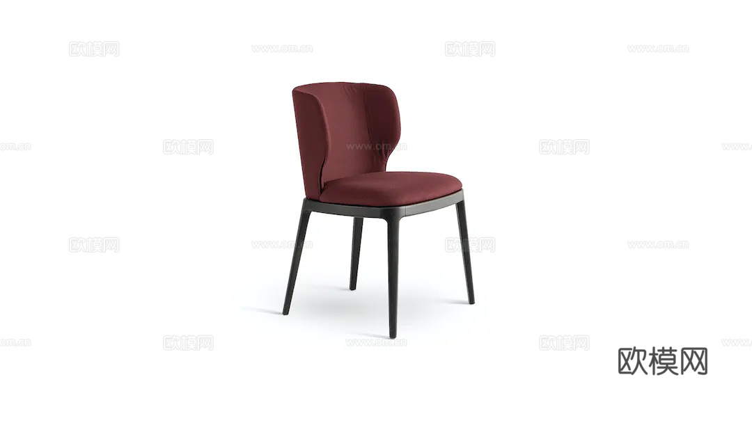 BONALDO 餐椅3d模型下载（渲染图1）