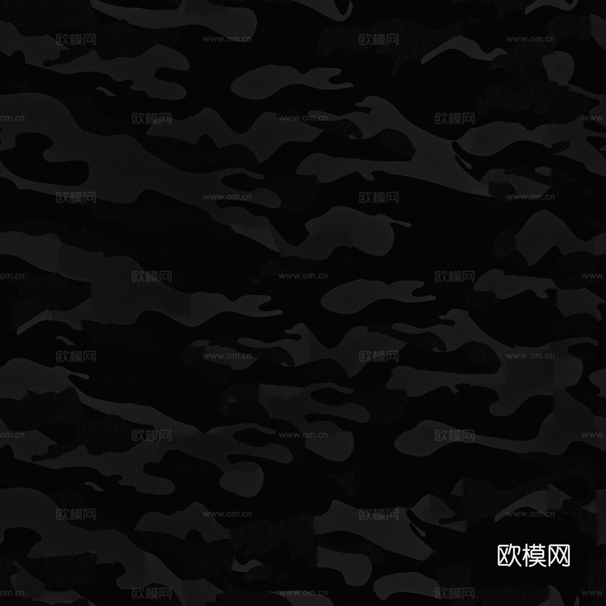 无缝迷彩花纹布纹布料PBR贴图 2k