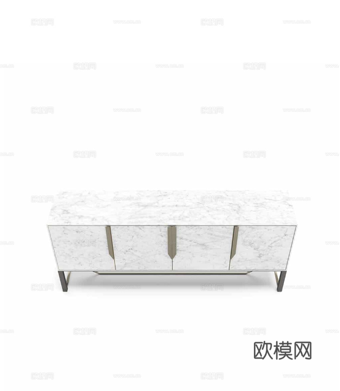 CAPITAL 轻奢电视柜3d模型下载（渲染图5）