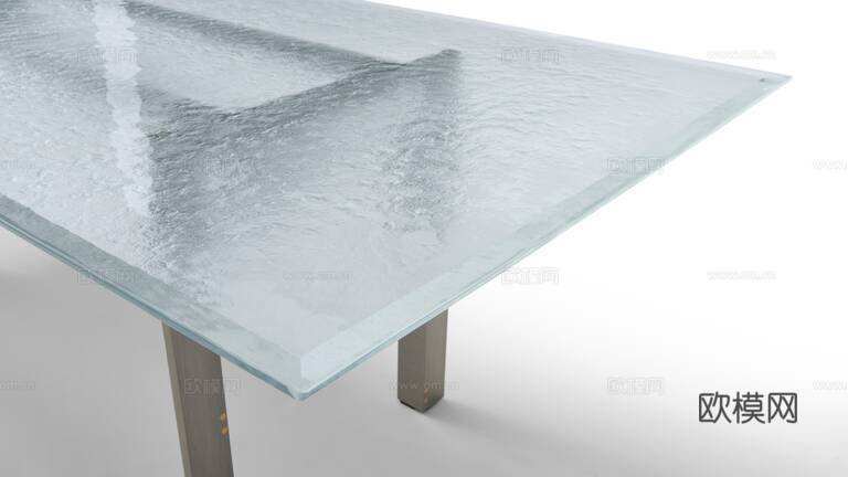 Cassina 长餐桌3d模型下载（渲染图4）