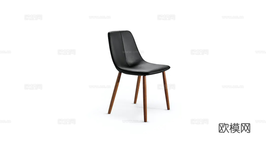 BONALDO 餐椅3d模型下载（渲染图1）