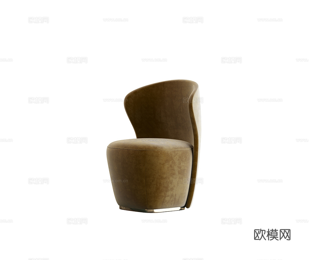CAPITAL 意式单人沙发3d模型下载（渲染图4）