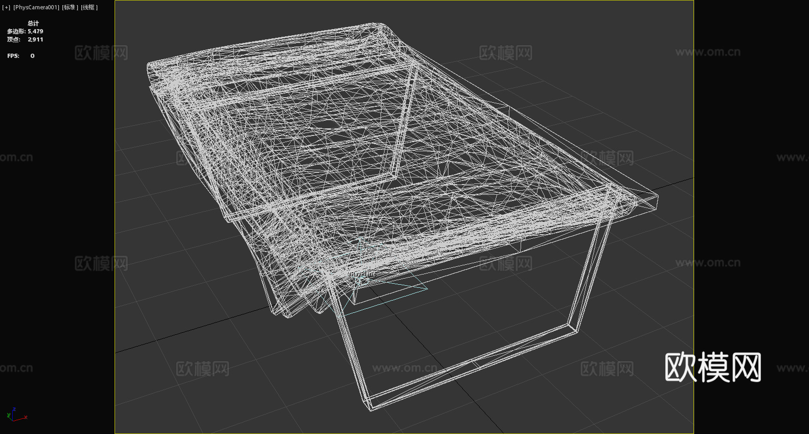 沙发 布艺沙发 现代沙发 简约沙发 客厅沙发3d模型