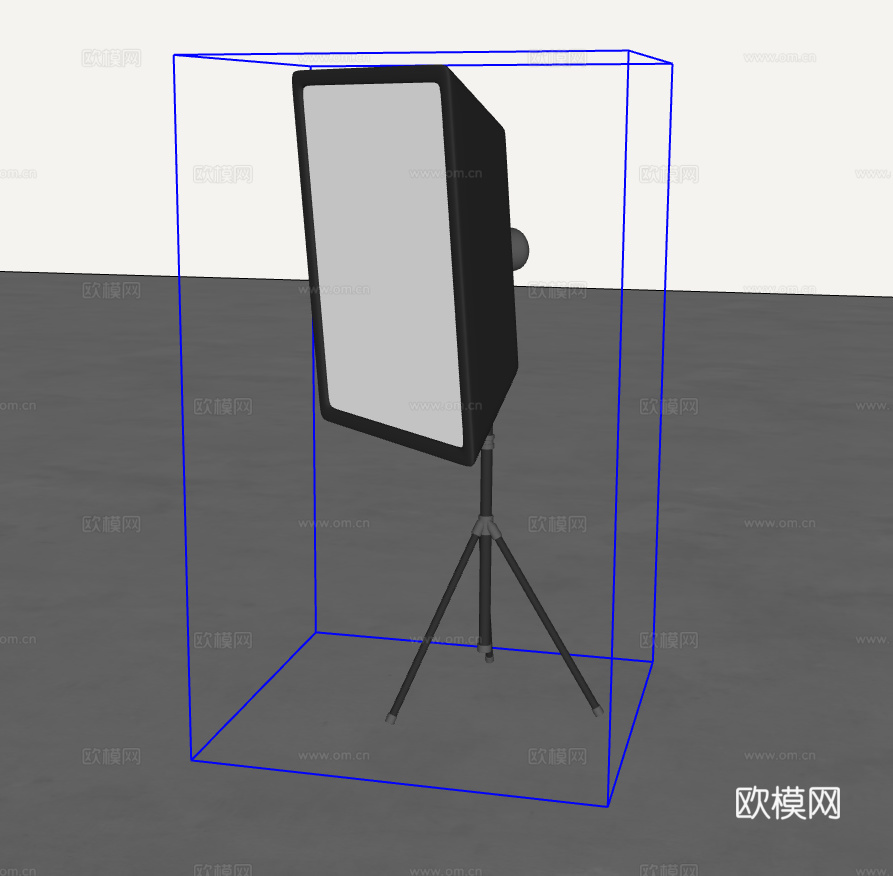 摄影灯具su模型