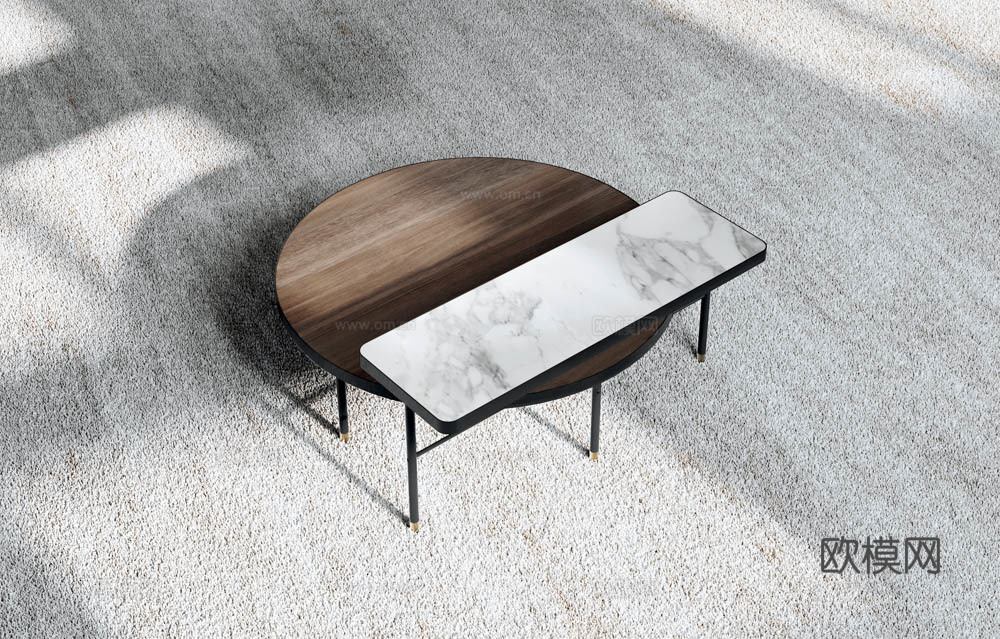 CAPITAL 意式茶几3d模型下载（渲染图2）