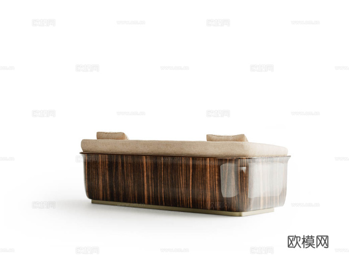 CAPITAL 意式双人沙发3d模型下载（渲染图1）