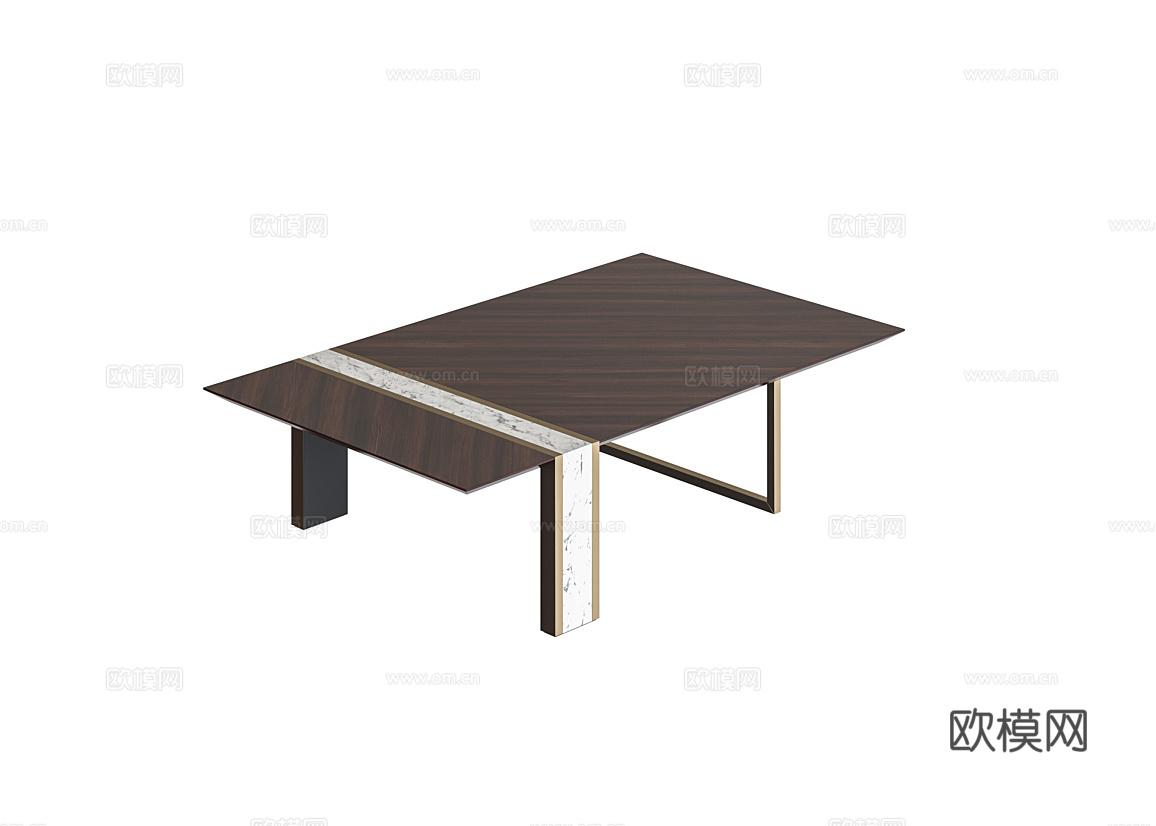 CAPITAL 意式茶几3d模型下载（渲染图2）