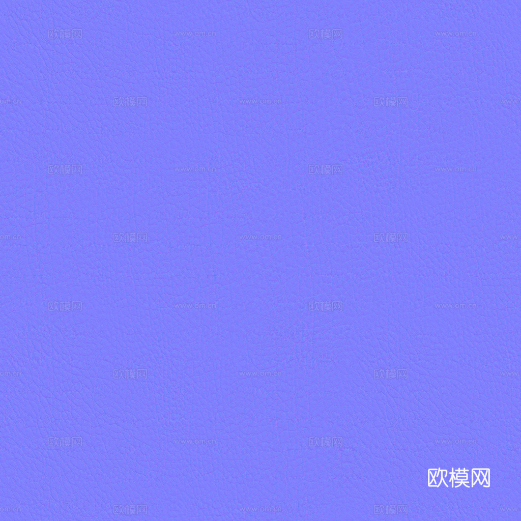 无缝黑色粗纹皮革PBR贴图 1k