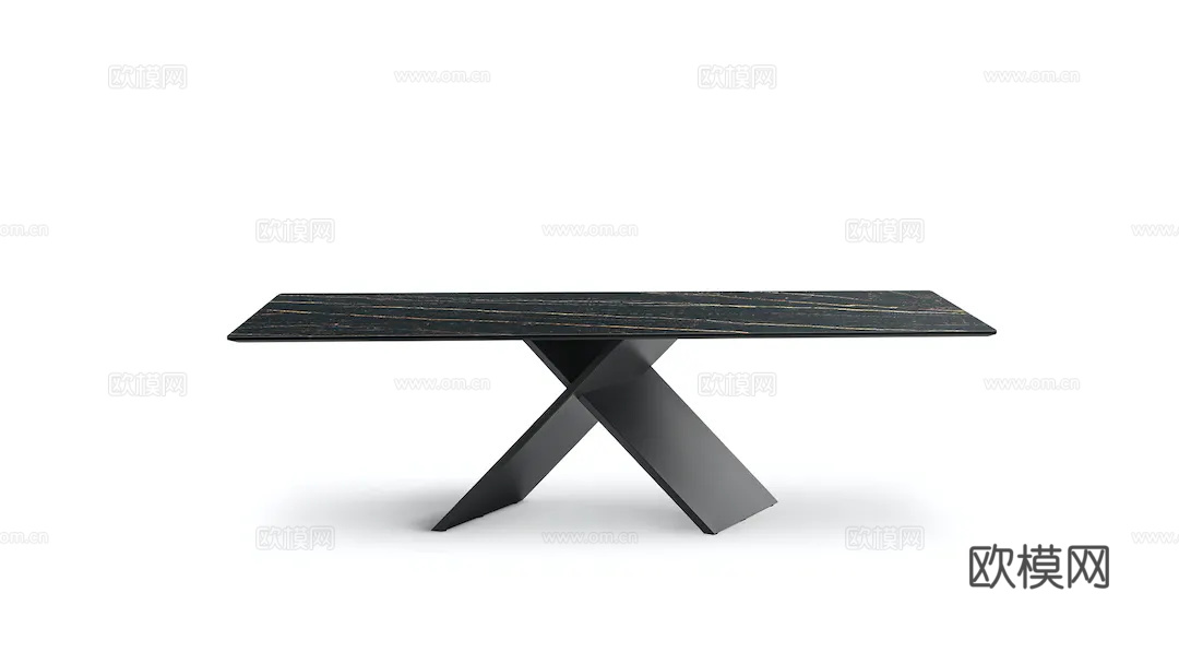 BONALDO 餐桌3d模型下载