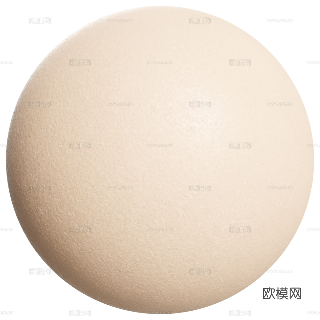 无缝米黄色细纹皮革PBR贴图 1k