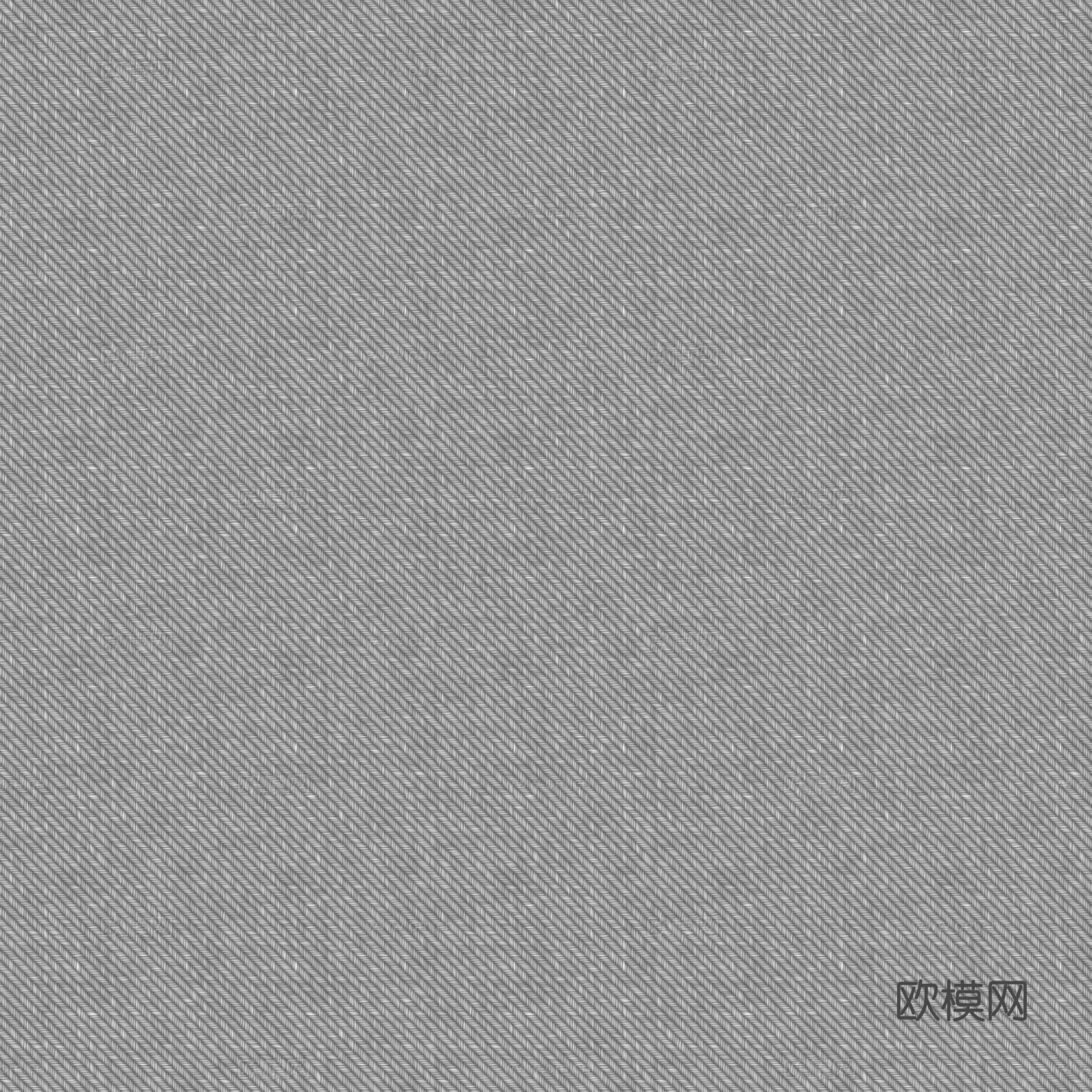 无缝墨蓝色布纹布料PBR贴图 2k