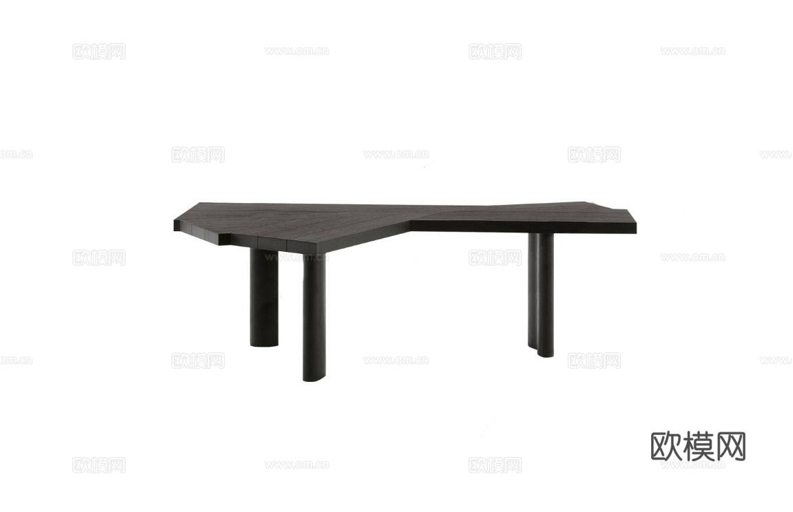 Cassina 餐桌3d模型下载（渲染图1）