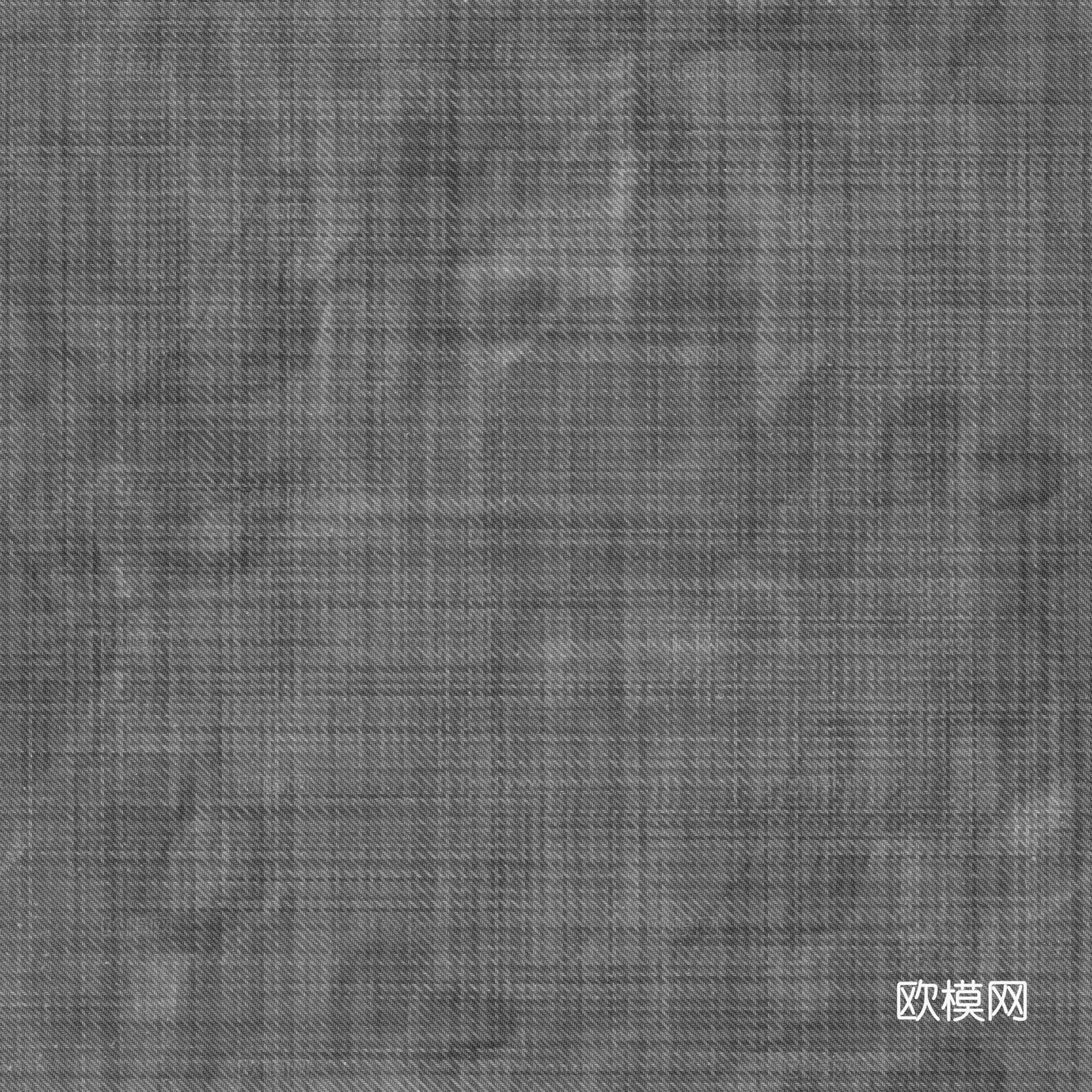 无缝拼色格子条纹布纹布料PBR贴图 2k