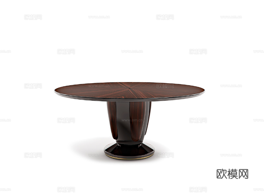 CAPITAL 意式圆餐桌3d模型下载