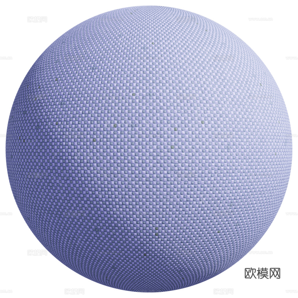 无缝拼色编织布纹布料PBR贴图 2k