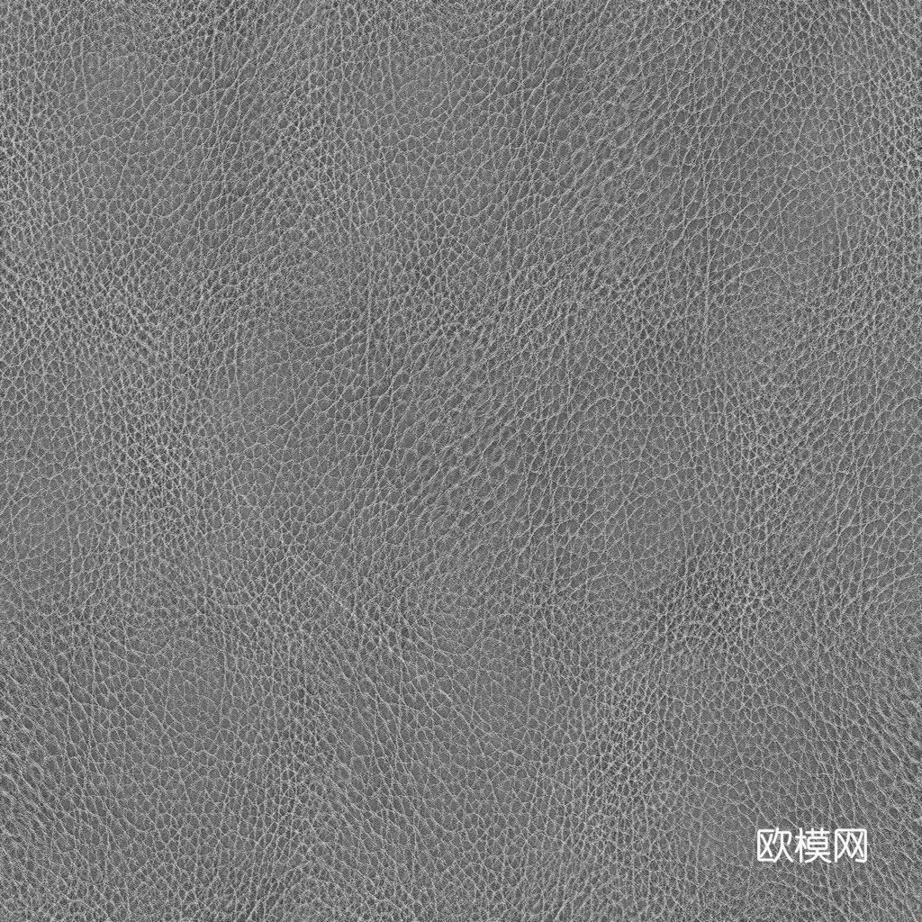 无缝棕红色粗纹皮革PBR贴图 1k