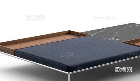 Cassina 茶几3d模型下载（渲染图2）