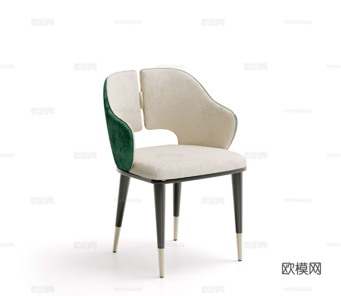 CAPITAL 意式餐椅3d模型下载（渲染图5）