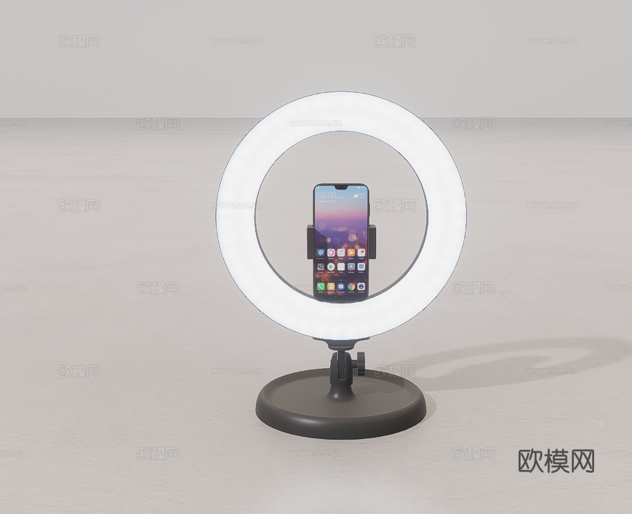 直播手机支架su模型