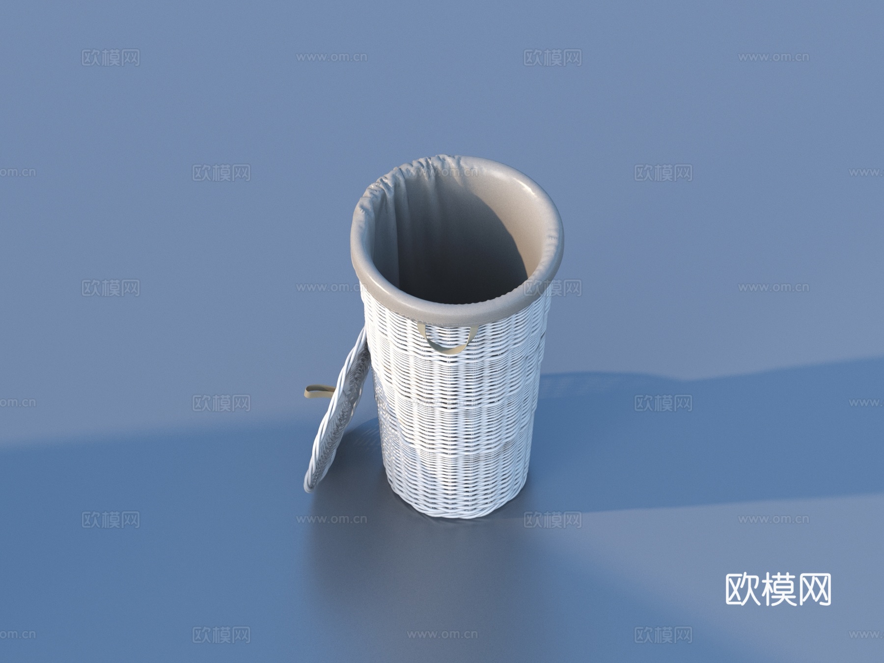 收纳筐 收纳箱 置物筐3d模型