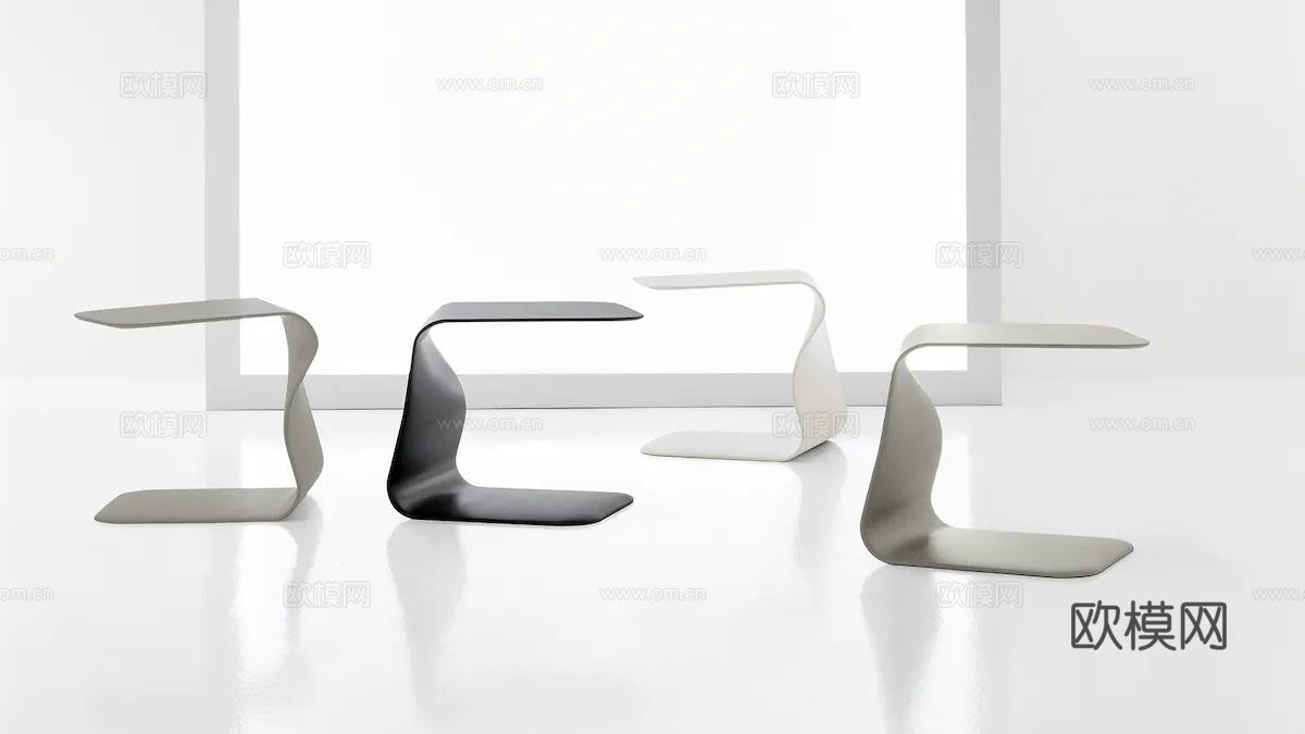 BONALDO 角几 边几3d模型下载（渲染图2）