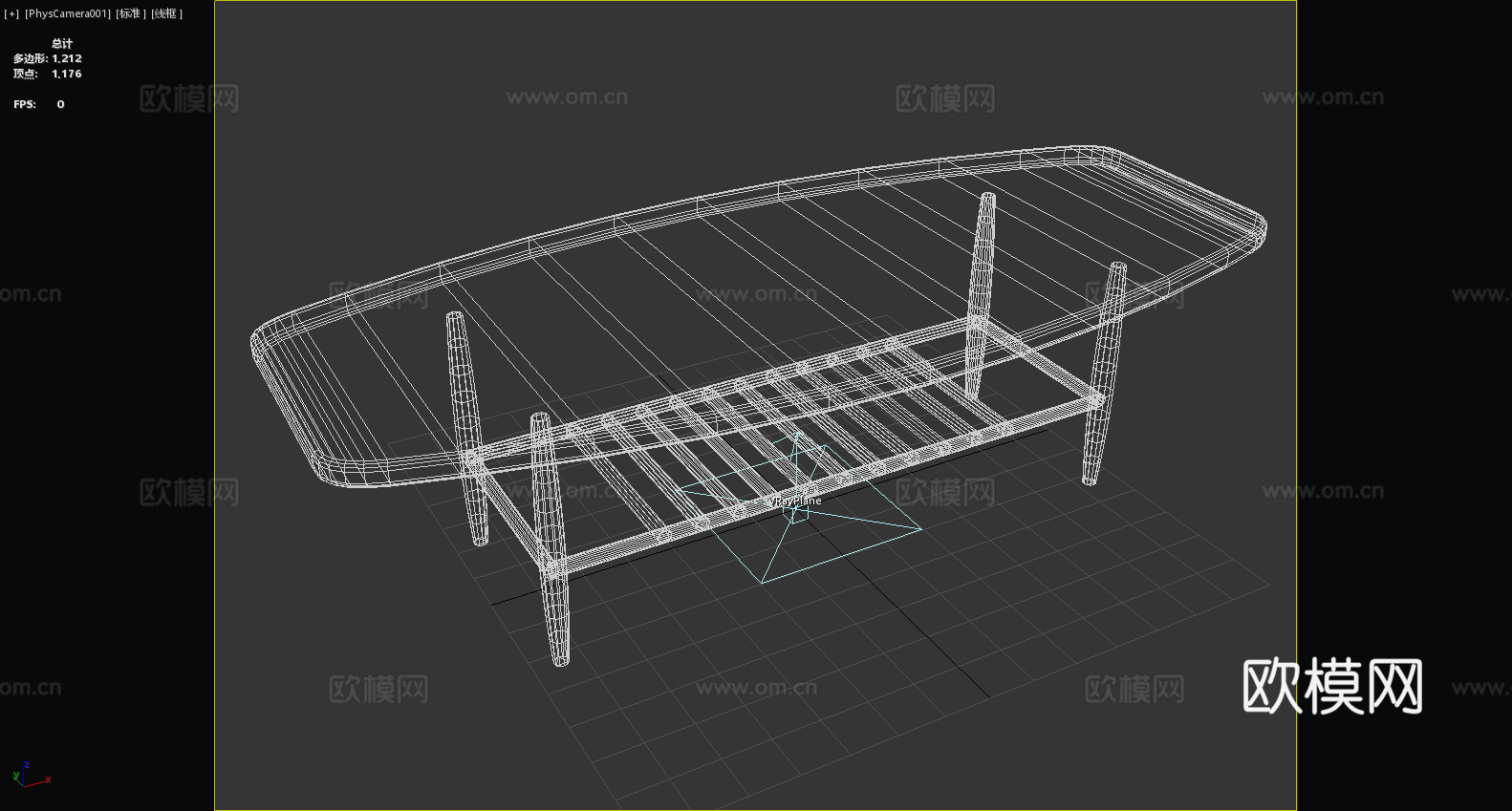 茶几 实木茶几 简约茶几 客厅茶几 储物茶几3d模型
