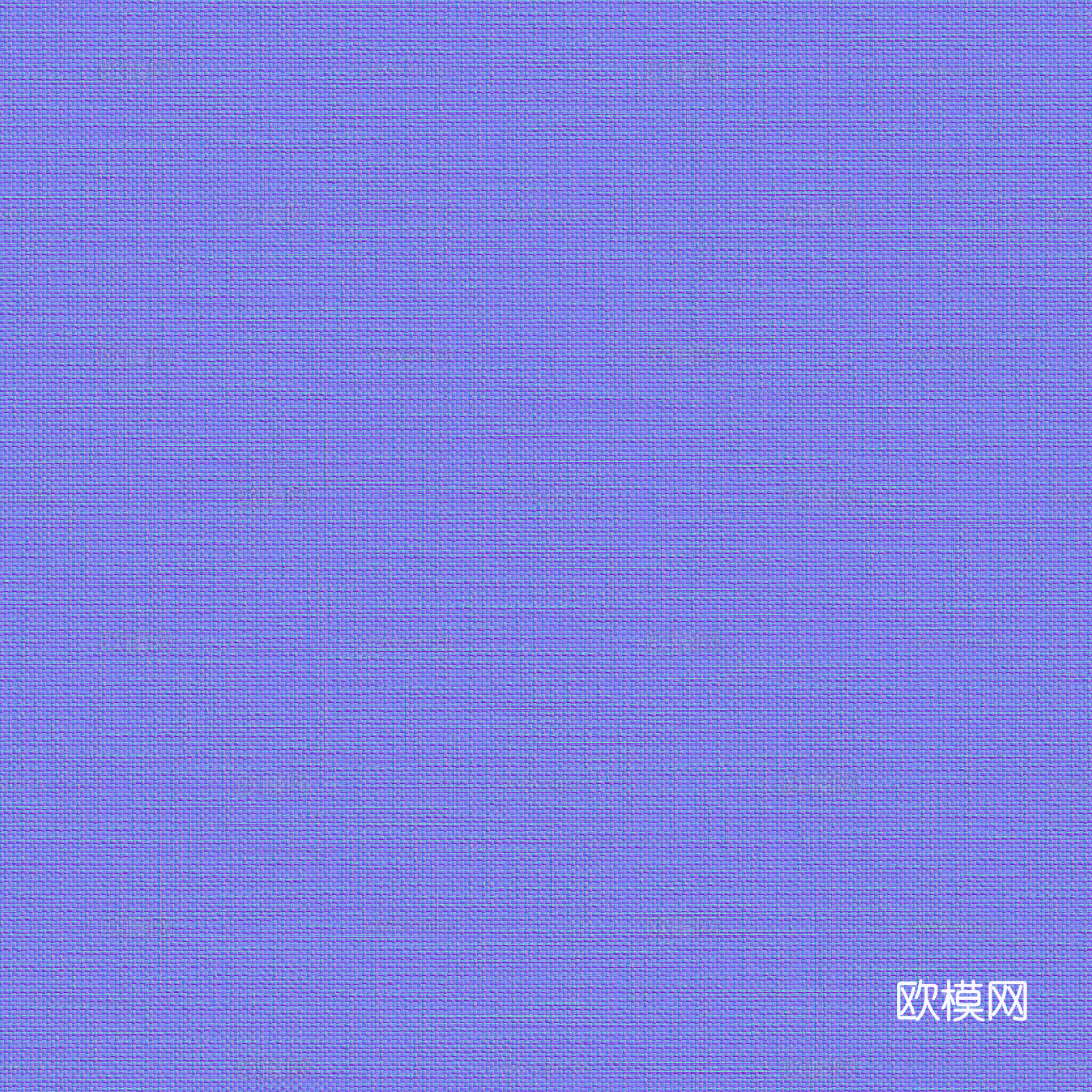 无缝橘色布纹布料PBR贴图 2k
