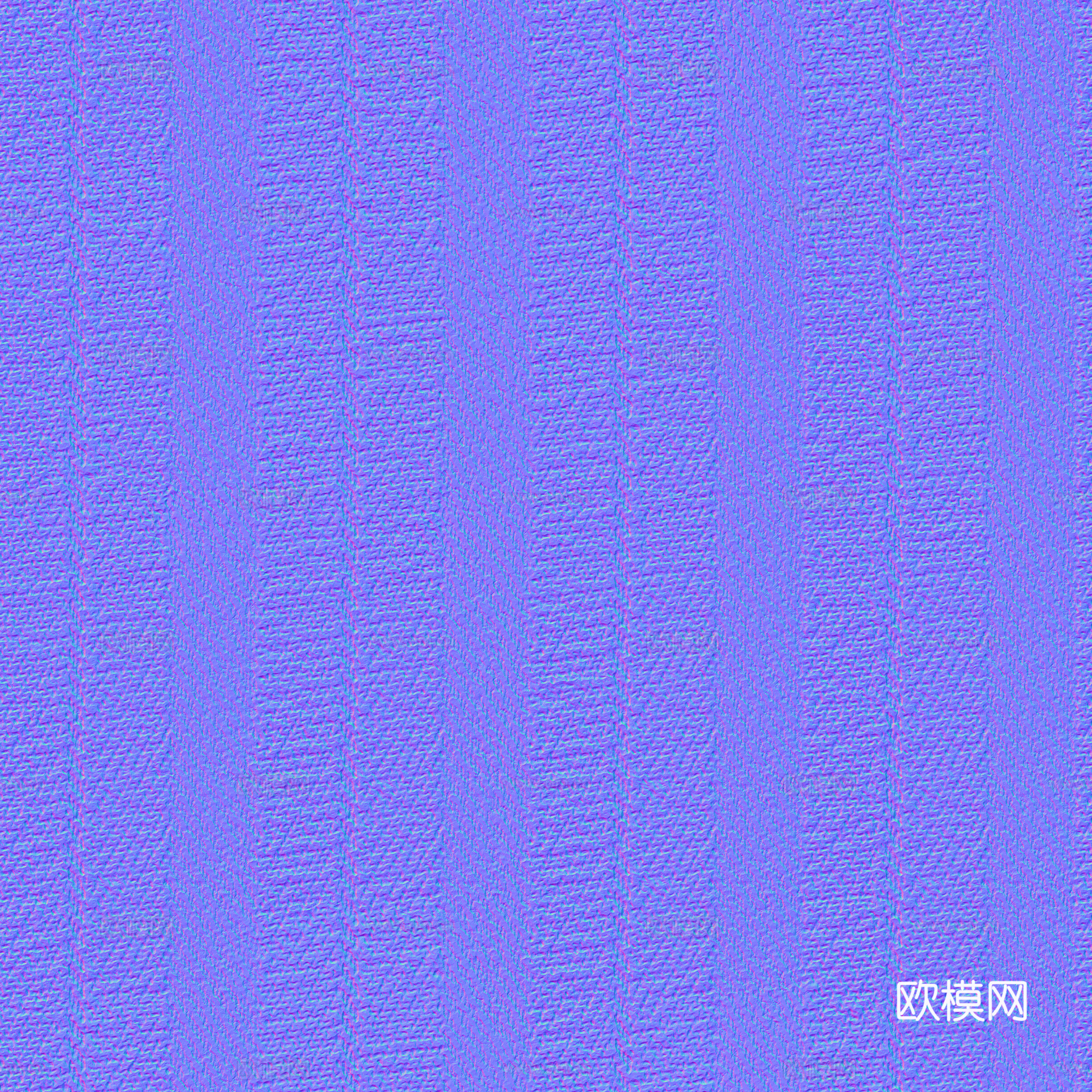 无缝拼色条纹花纹布纹布料PBR贴图 2k