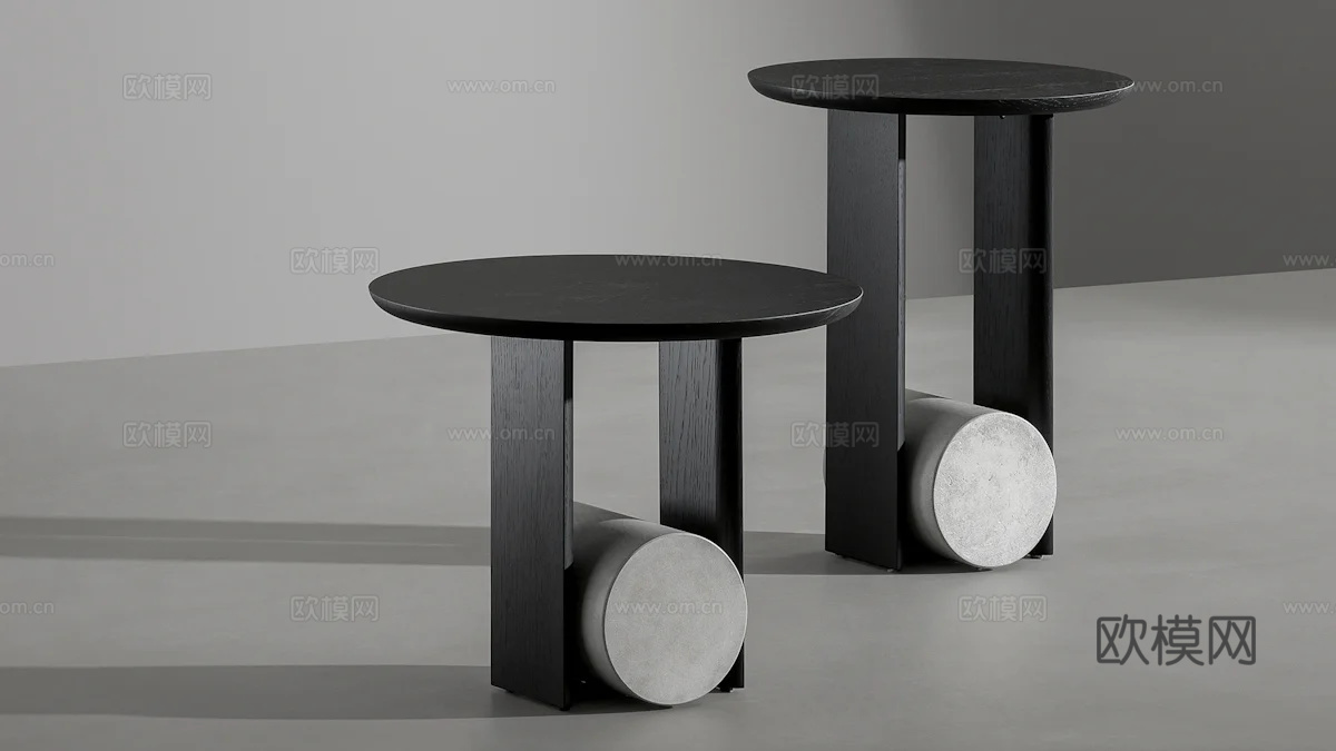 BONALDO 边几 角几3d模型下载（渲染图3）