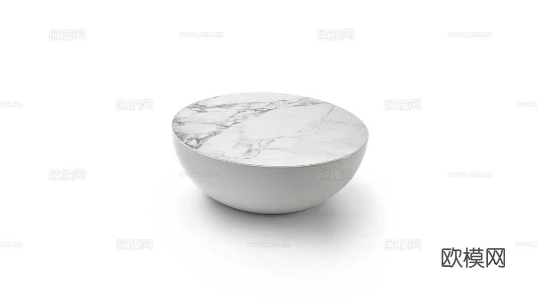 BONALDO 大理石茶几3d模型下载