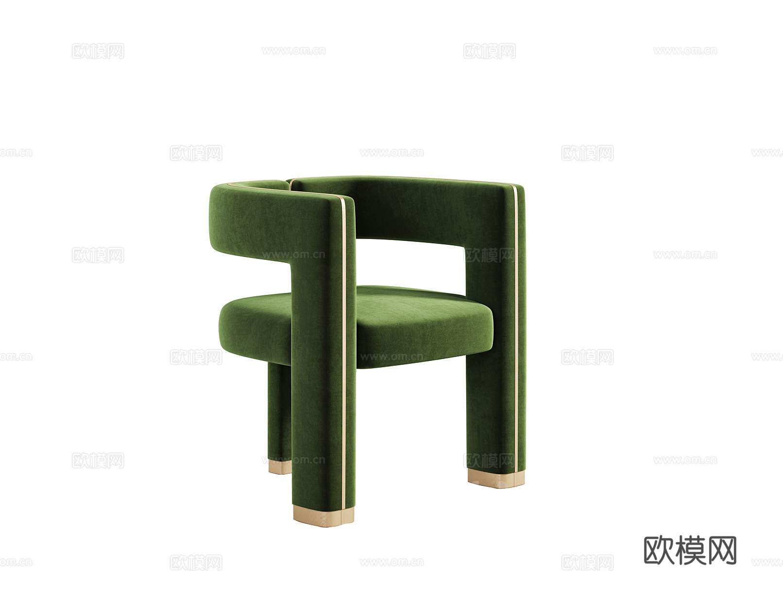 CAPITAL 意式餐椅3d模型下载（渲染图5）