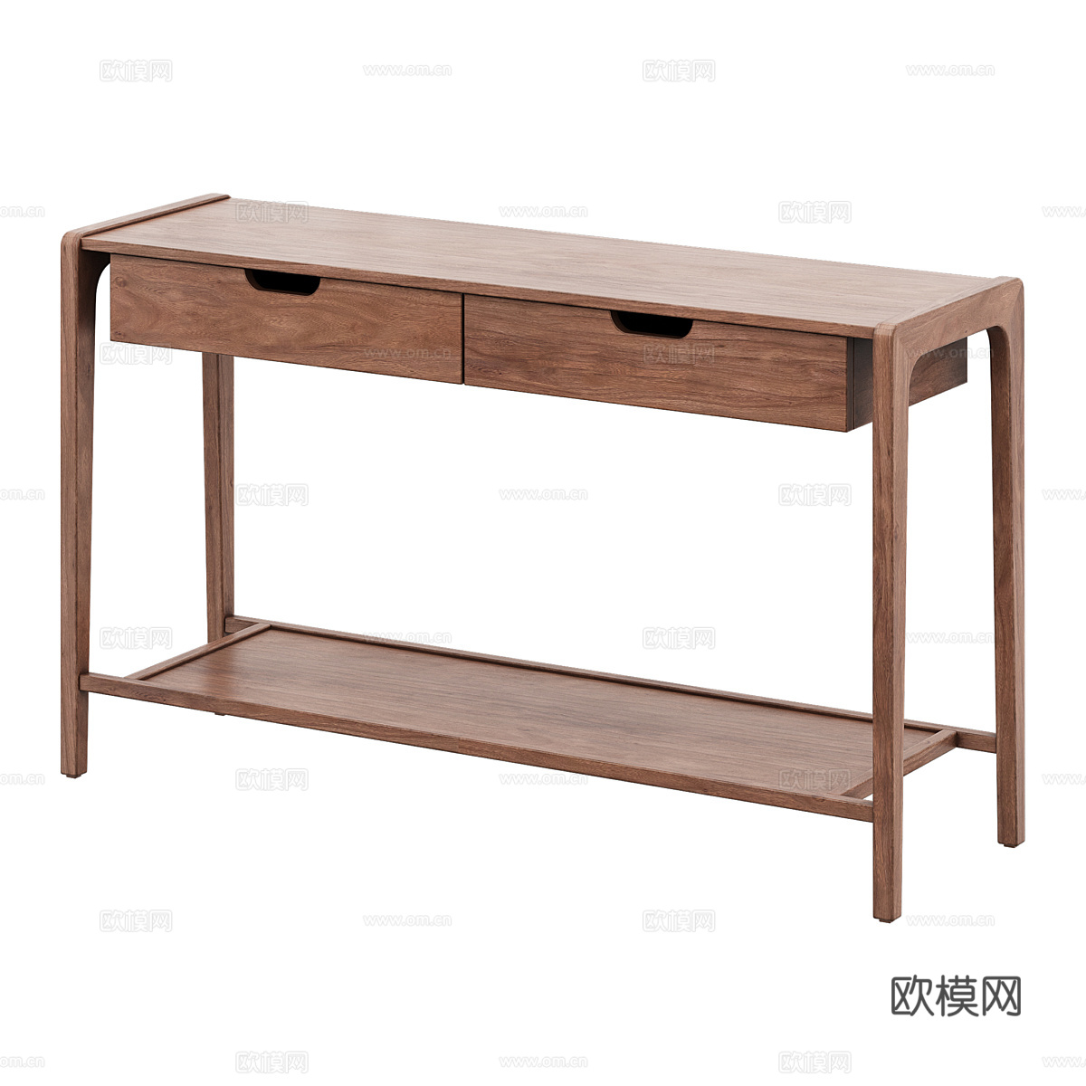 诧寂风端景柜 玄关柜 边柜3d模型
