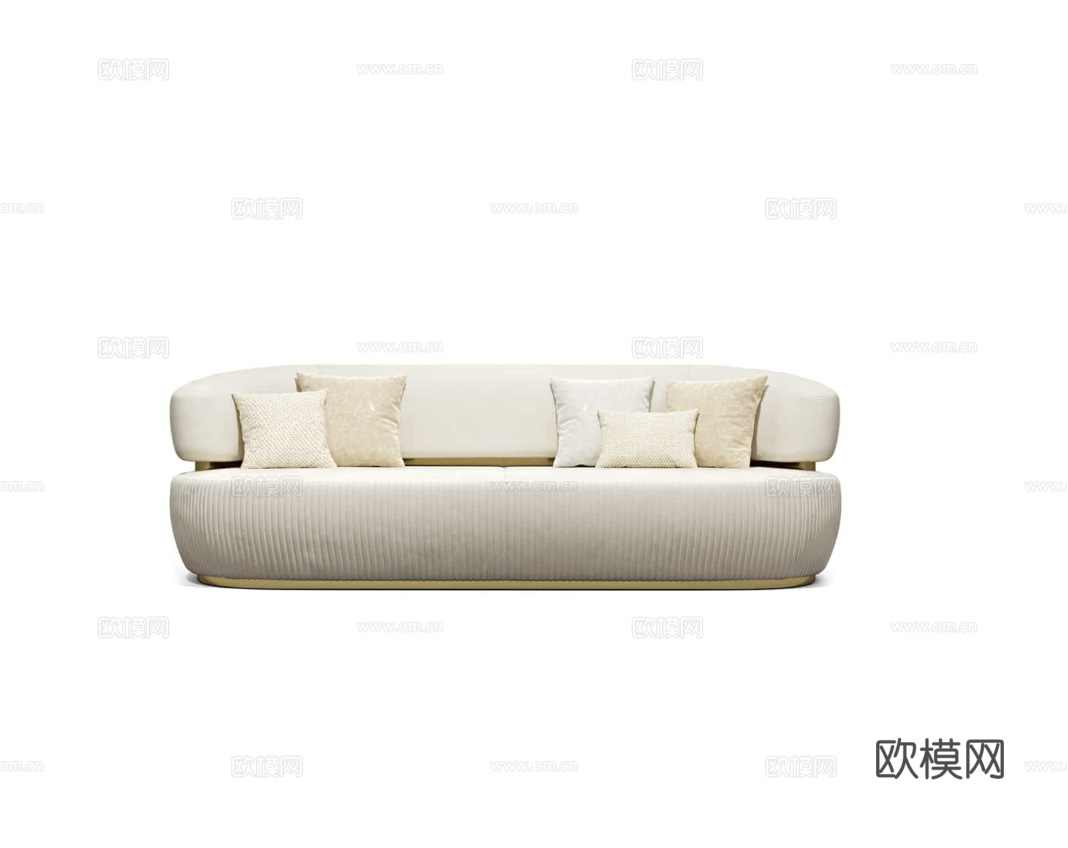 CAPITAL 意式双人沙发3d模型下载（渲染图3）