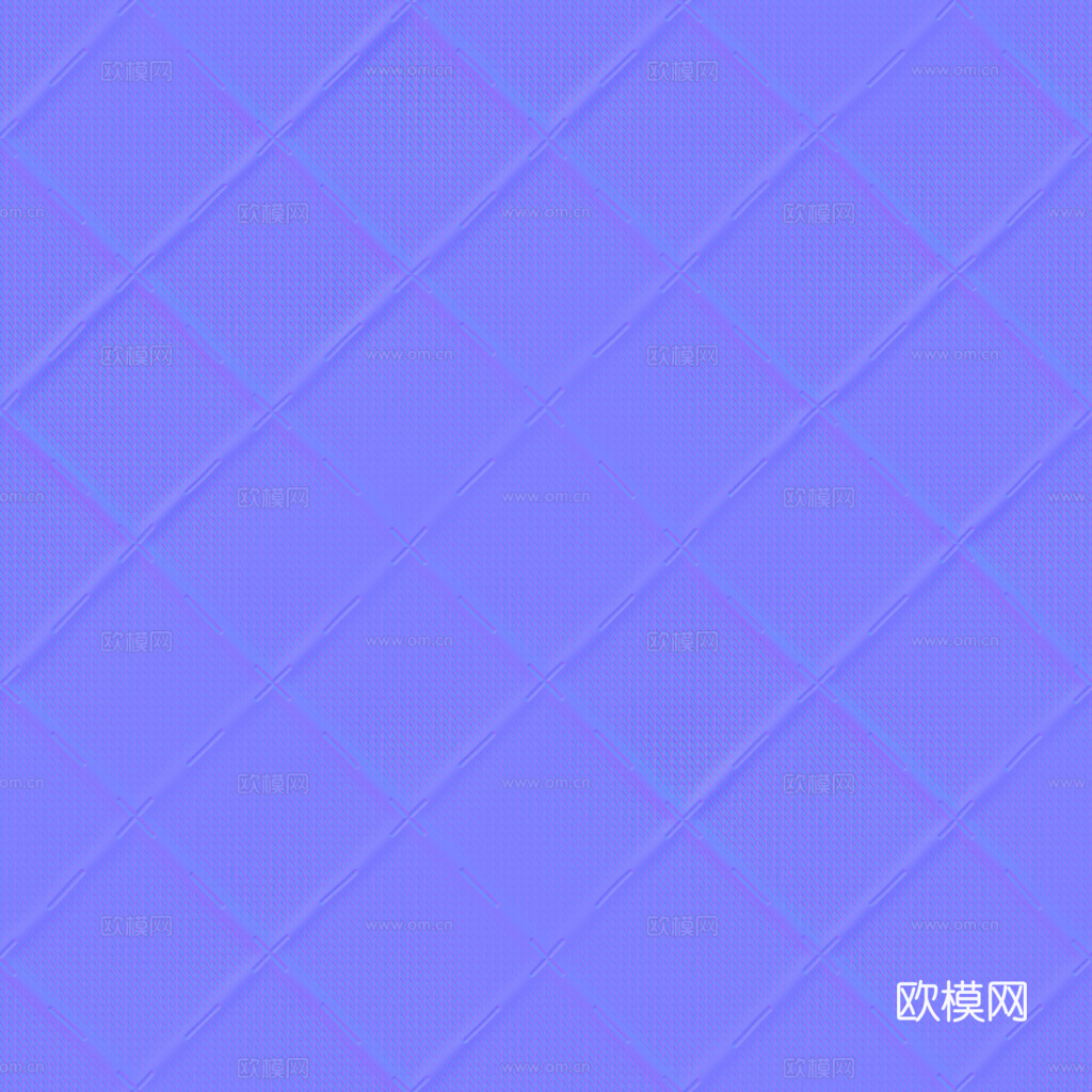 无缝红色线条花纹软包PBR贴图 1k