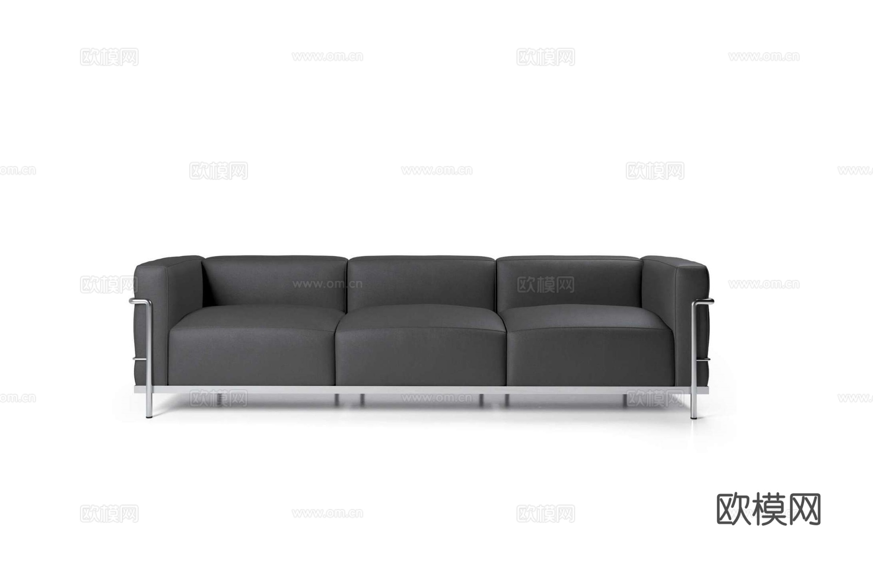 Cassina 三人沙发3d模型下载（渲染图1）