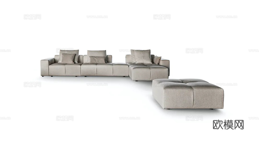 BONALDO 组合沙发3d模型下载