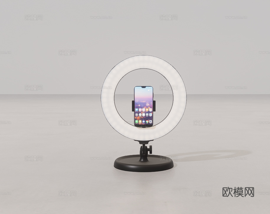 直播手机支架su模型