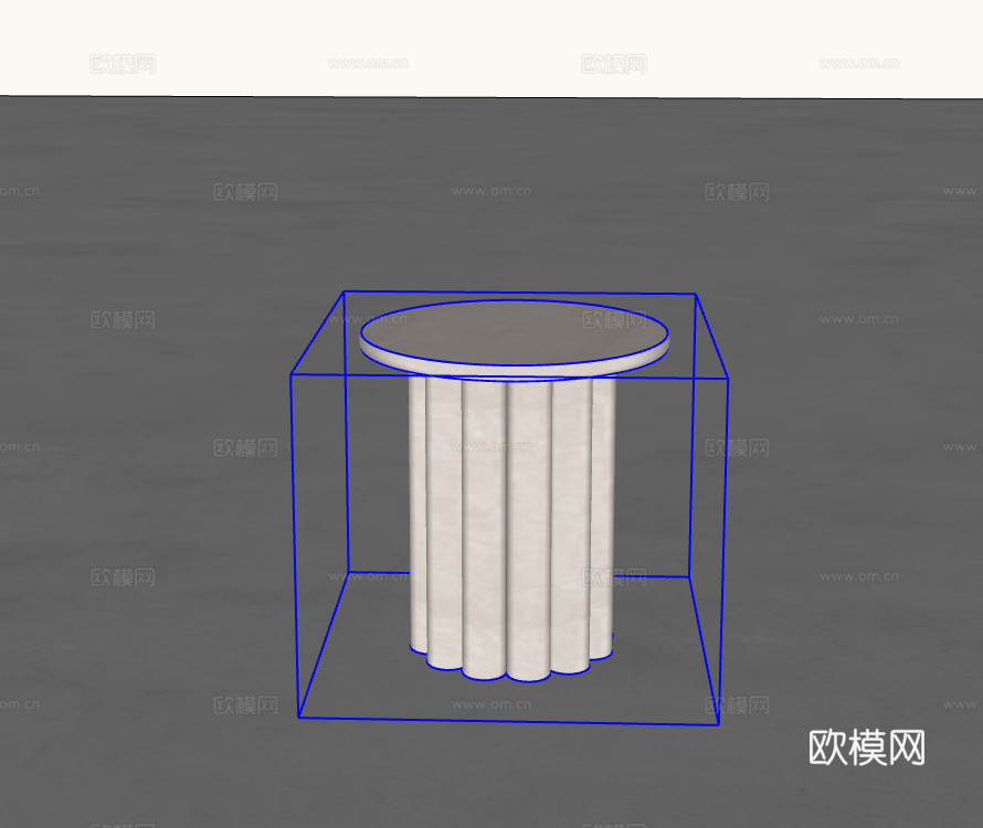 小圆几su模型