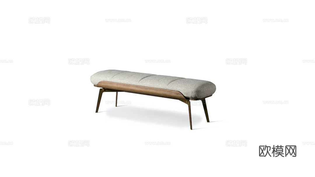 BONALDO 床尾凳3d模型下载