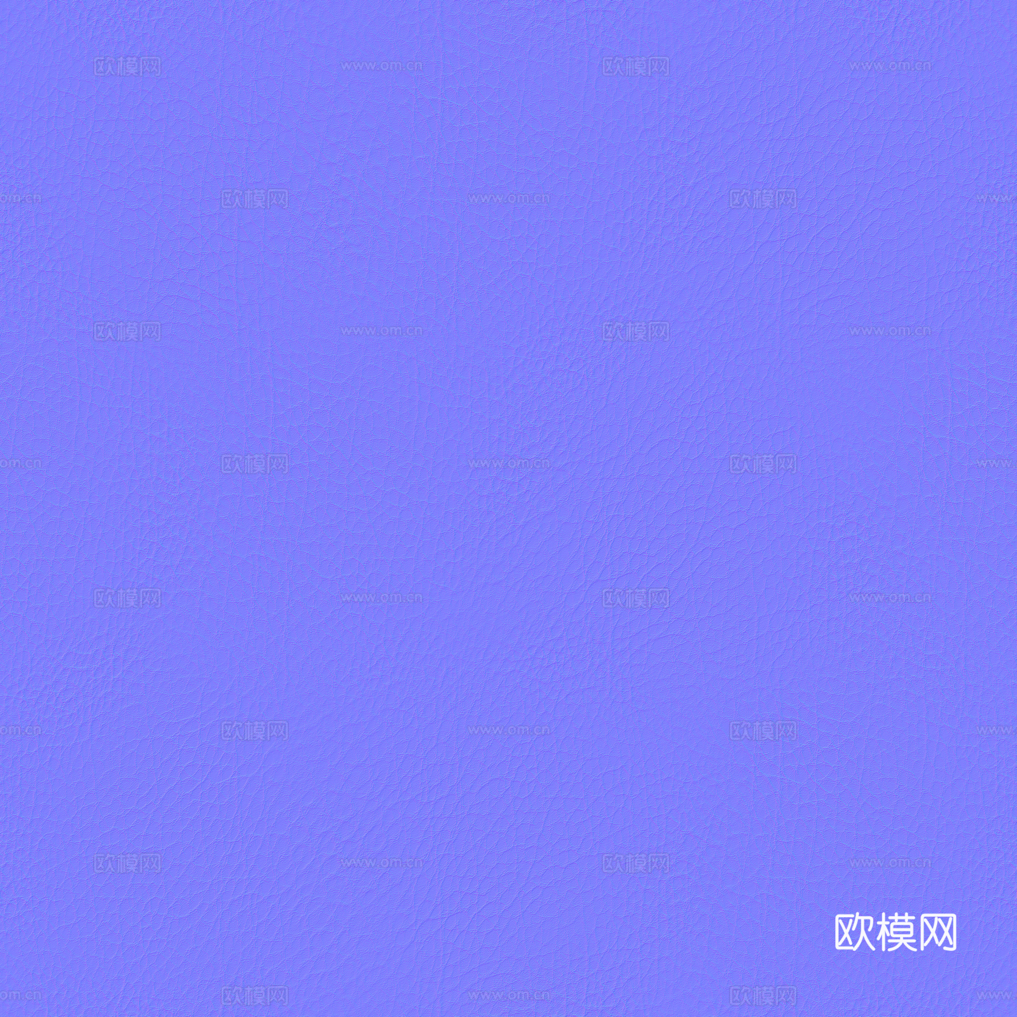 无缝棕红色粗纹皮革PBR贴图 2k