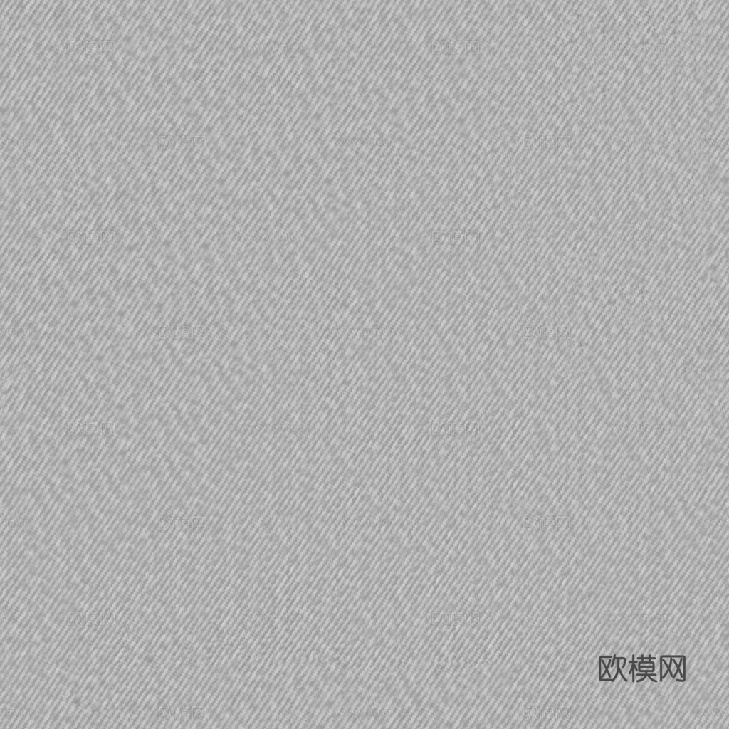 无缝灰蓝色布纹布料PBR贴图 1k