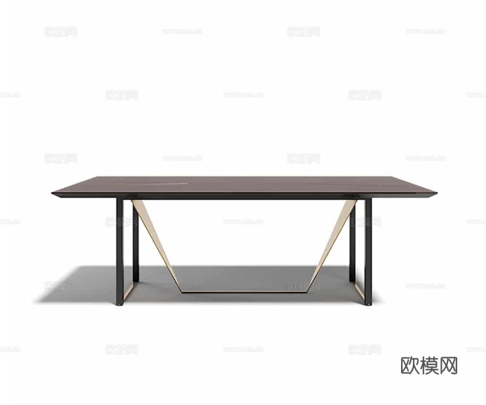 CAPITAL 意式餐桌3d模型下载（渲染图6）